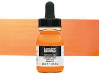 LIQUITEX ARTIST ACRYLIC INK 30ML 982 FLUORESCENT ORANGE