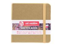 TALENS ART CREATION SKIZZENBUCH WEISSGOLD 12X12CM 140G 80 BLATT