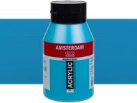 TALENS AMSTERDAM ACRYLVERF 1000ML 522 TURKOOISBLAUW