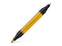 FABER-CASTELL PITT ARTIST PEN DUAL MARKER 109 CHROMGELB DUNKEL