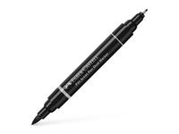 FABER-CASTELL PITT ARTIST PEN DUAL MARKER 199 SCHWARZ
