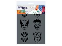 QBIX SCHABLONE ICON 2: SUPERHEROS A5