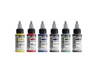 GOLDEN HIGH FLOW ACRYL AIRBRUSH SET 6X 30ML