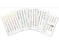 DANIEL SMITH WATERCOLOUR DOT CARD 266X
