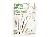 CLAIREFONTAINE PAINT-ON RECYCLED A4 250GRAMM 30 BLATT BLOCK