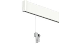ARTI TEQ KOMPLETTPAKET 400CM KLICK SCHIENE RAL9010 WEISS