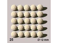 SCHWAMMGUMMIKUGELN 12MM (25 ST) 01.08112.25