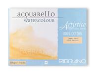 FABRIANO ARTISTICO AQUARELLBLOCK 12,5x18CM GRAIN FIN T. WEIß