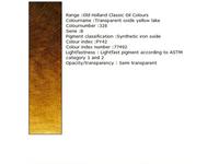 OLD HOLLAND ÖLFARBE B328 125ML TRANSPARENT OXIDE YELLOW LAKE