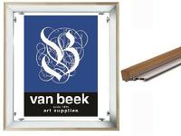 ALUFRAME BASIC LEINEN 40X50CM, 45MM