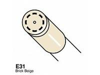 COPIC CIAO MARKER E31 BRICK BEIGE