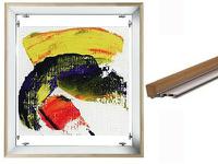 ALUFRAME BARCELONA 100X100CM, 45MM