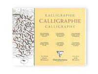 CLAIREFONTAINE KALLIGRAPHIE BLOCK SIMILI JAPON 30X40CM 130GR