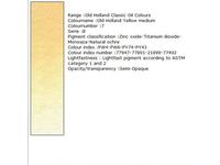 OLD HOLLAND ÖLFARBE B007 40ML OLD HOLLAND YELLOW MEDIUM