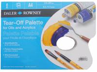 DALER ROWNEY ABREISSPALETTE A4
