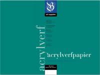 VAN BEEK ACRYLMALPAPIER BLATT 50X70CM 360GRAM 25 BLATT