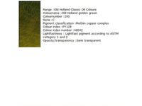 OLD HOLLAND ÖLFARBE C295 40ML OLD HOLLAND GOLDEN GREEN