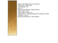 OLD HOLLAND ÖLFARBE A055 125ML GOLD OCHRE