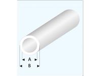 PROFIEL GLASHELDER BUIS WIT 5,0X6,0MM 33CM 423-59/3