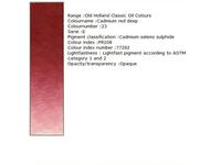 OLD HOLLAND ÖLFARBE E023 40ML CADMIUM RED DEEP