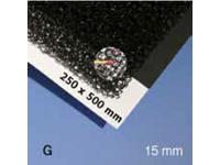 SCHULCZ PFLANZENSCHAUM SCHWARZ 25X50CM 15MM 01.40151.1