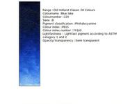 OLD HOLLAND ÖLFARBE B229 40ML BLUE LAKE