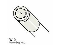 COPIC CIAO MARKER W0 WARM GREY 0