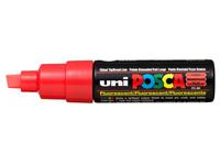 UNI POSCA PC8R FLUO FLUORROT BREIT