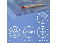 WELLBLECH TRANSPARENT 29,0X39,0CM 2,0MM 30.73200.1