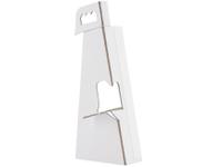 RÜCKENSTÜTZE / KLAPPAUFSTELLER WEISS 13CM