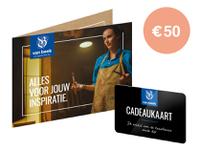 CADEAUKAART EURO 50,00