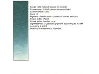 OLD HOLLAND ÖLFARBE E266 40ML COBALT GREEN TURQUOISE