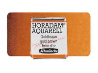 SCHMINCKE HORADAM AQUARELL 1/2 NAPF S2 654 GOLDBRAUN