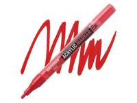 AMSTERDAM ACRYL MARKER 1-2MM RUND PYRROLROT