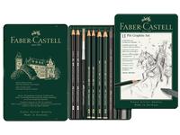 FABER CASTELL PITT GRAPHITE SET 11X