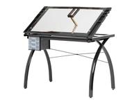 STUDIO DESIGNS FUTURA CRAFT STATION ZEICHENTISCH SCHWARZ 