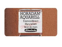 SCHMINCKE HORADAM AQUARELL 1/2 NAPF S2 658 EISENOXIDBRAUN