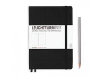 LEUCHTTURM NOTIZBUCH HARDCOVER PLAIN A5 MEDIUM BLACK
