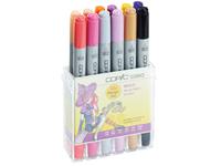 COPIC CIAO MARKERSET WITCH 12 STÜCK