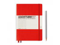 LEUCHTTURM HARDCOVER ROT LINIERT 249 BLATT A5