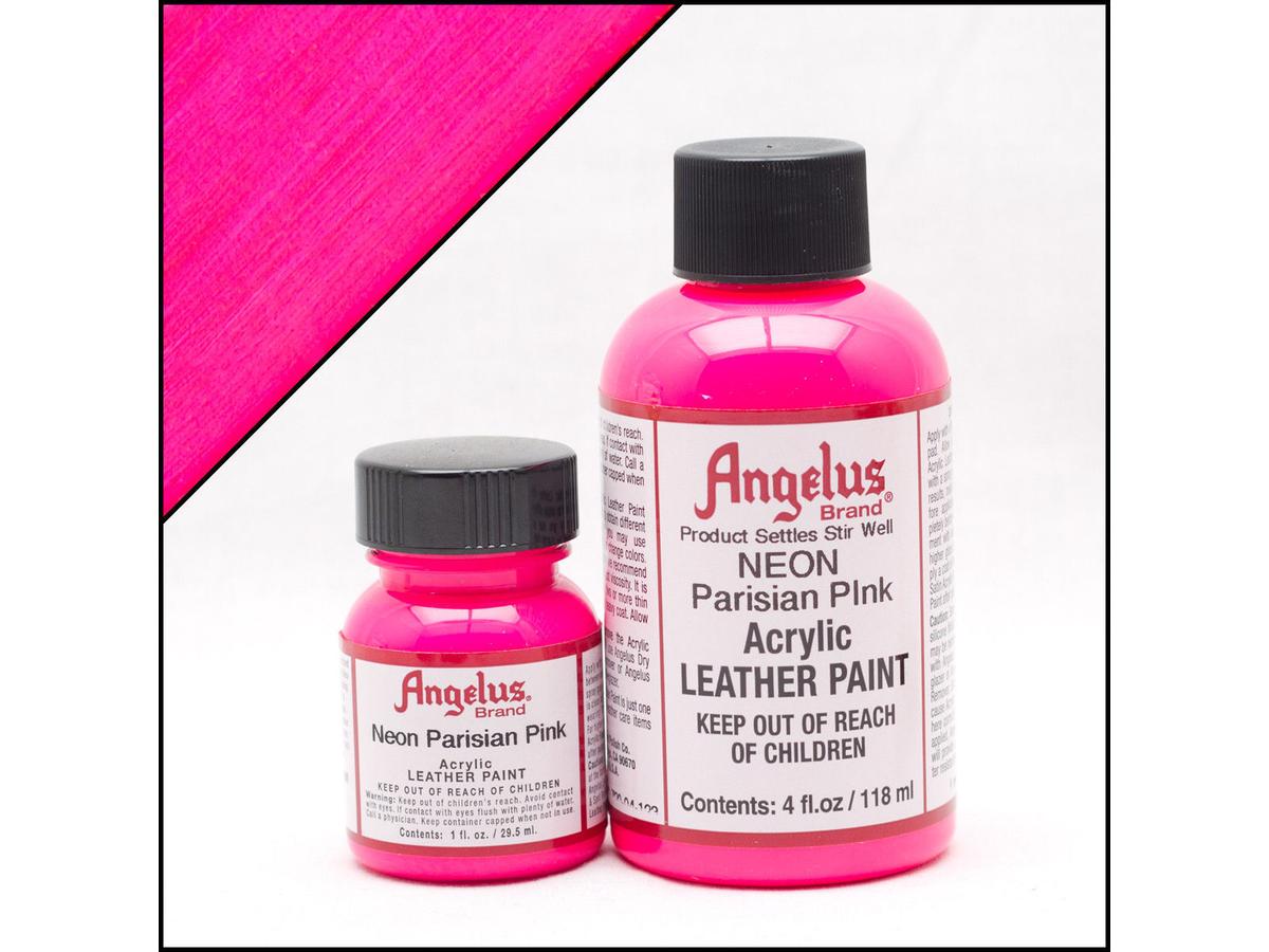 ANGELUS LEDERFARBE NEON 29,5ML PARISIAN PINK 2