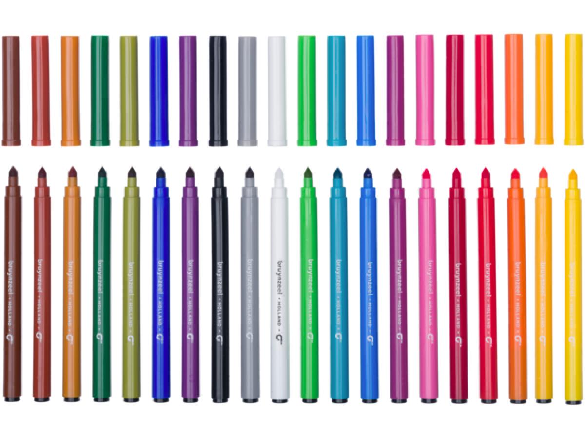 BRUYNZEEL KIDS SUPER POINT VILTSTIFTEN SET 20 STUKS 2