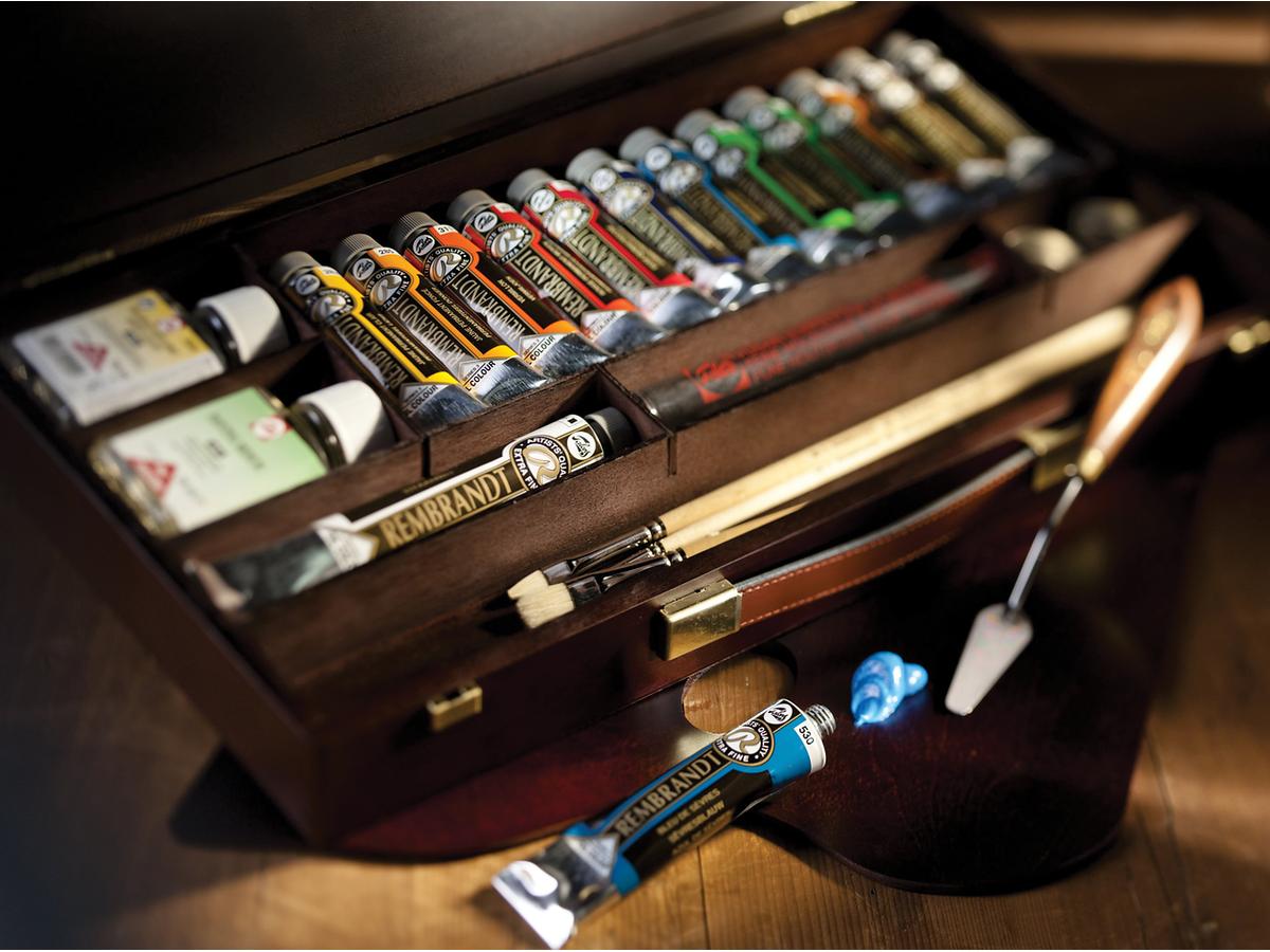 TALENS REMBRANDT ÖLFARBENSET PROFESSIONAL 12X40ML MIT ZUBEHÖR 4