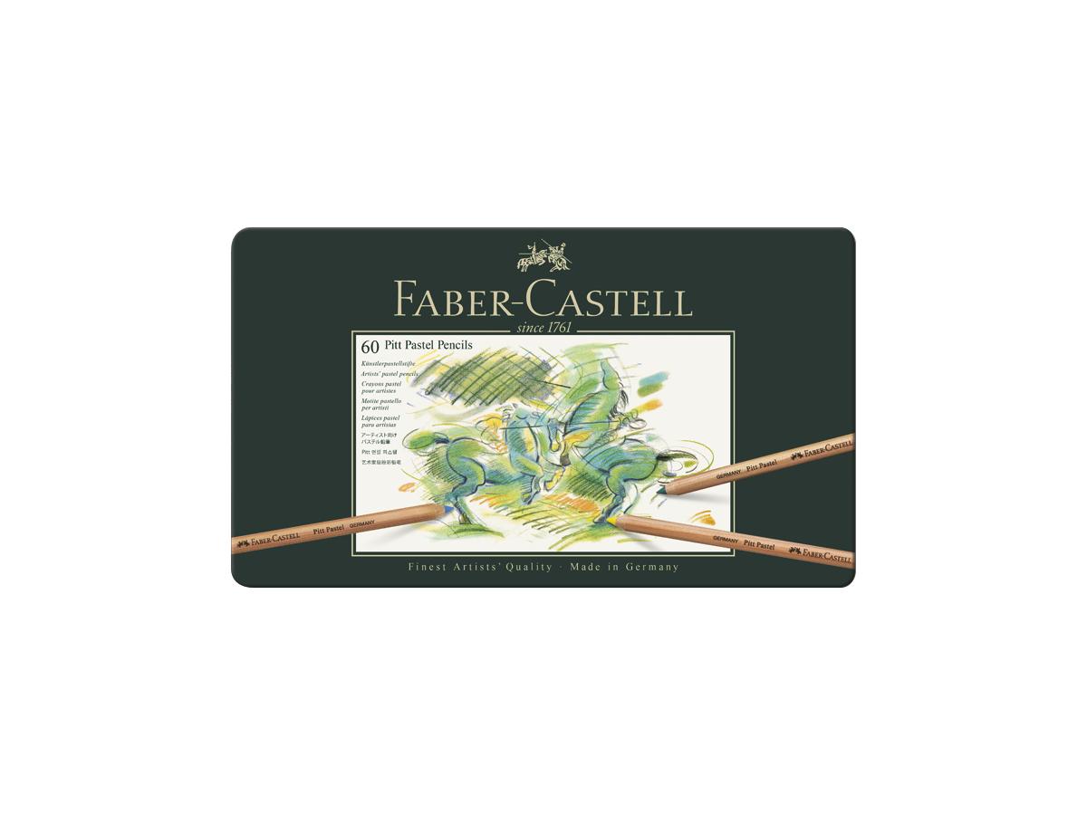 FABER-CASTELL PITT PASTELLSTIFTE ETUI 60 4