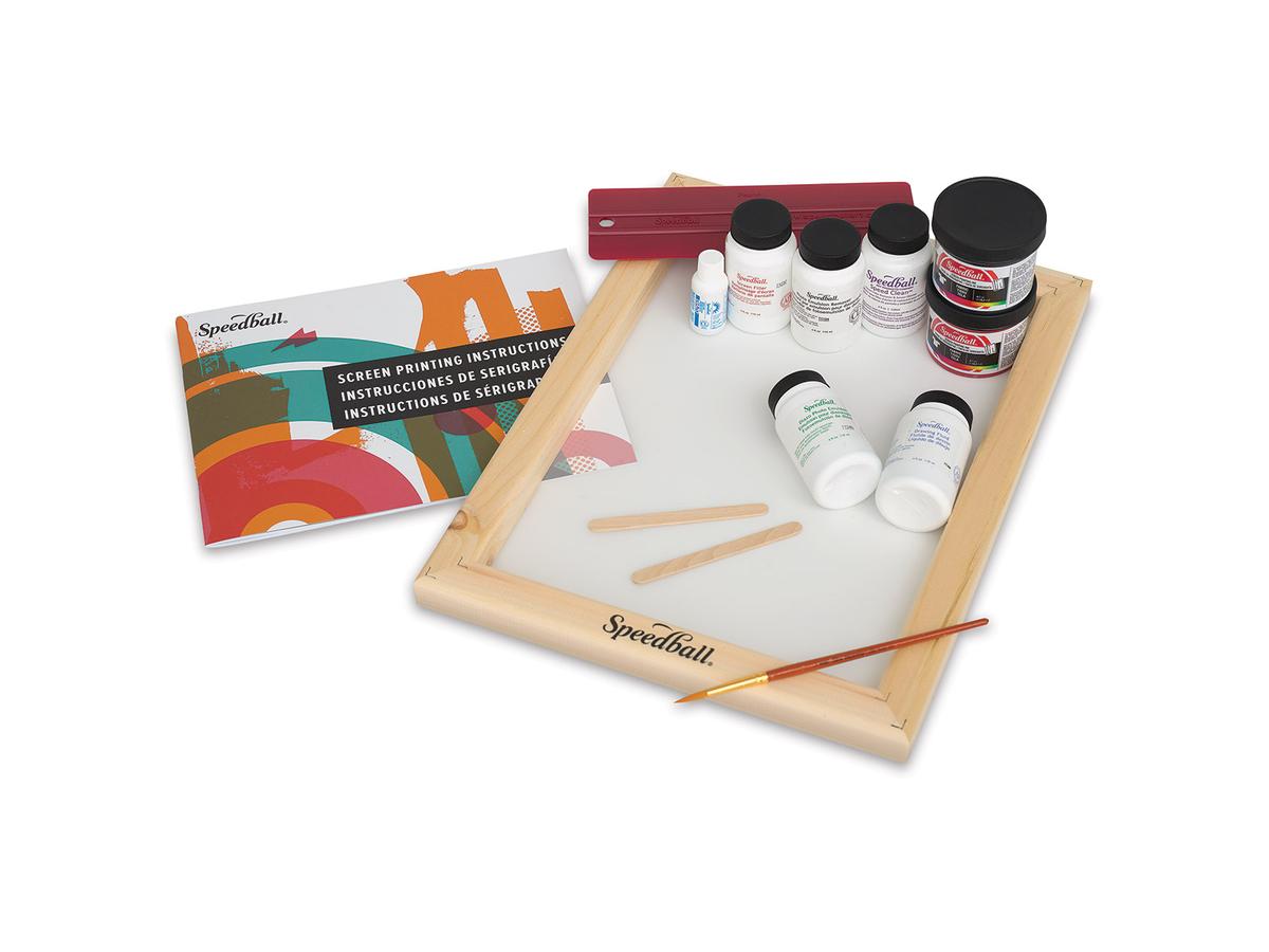 SPEEDBALL SCREEN PRINTING INTERMEDIATE KIT 2