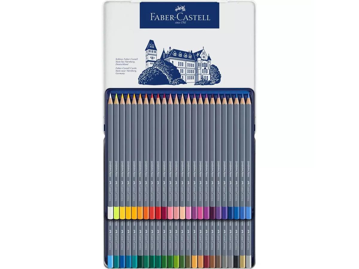 FABER CASTELL GOLDFABER AQUARELLSTIFT 48ER SET FC-114648 2