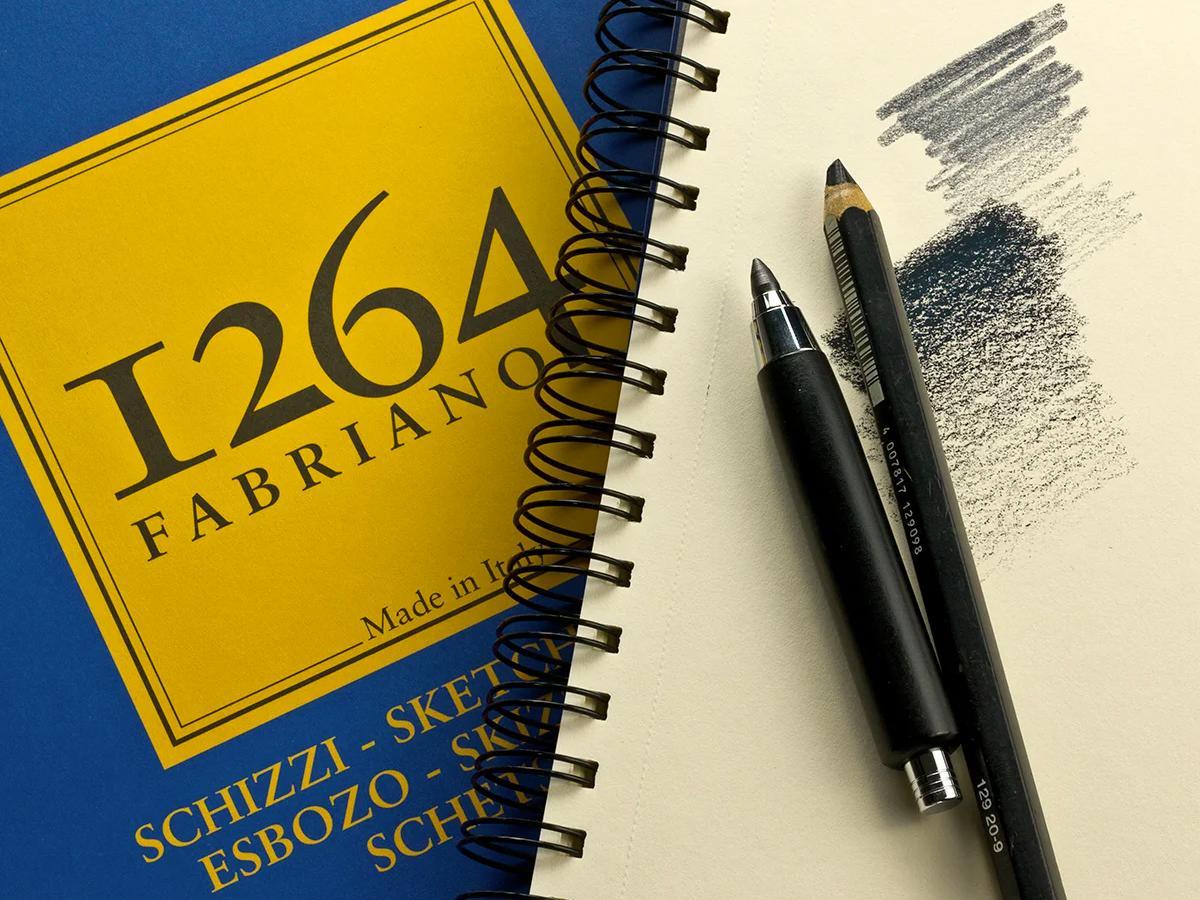 FABRIANO 1264 SKIZZENPAPIER A4 90GR BLOCK
 2