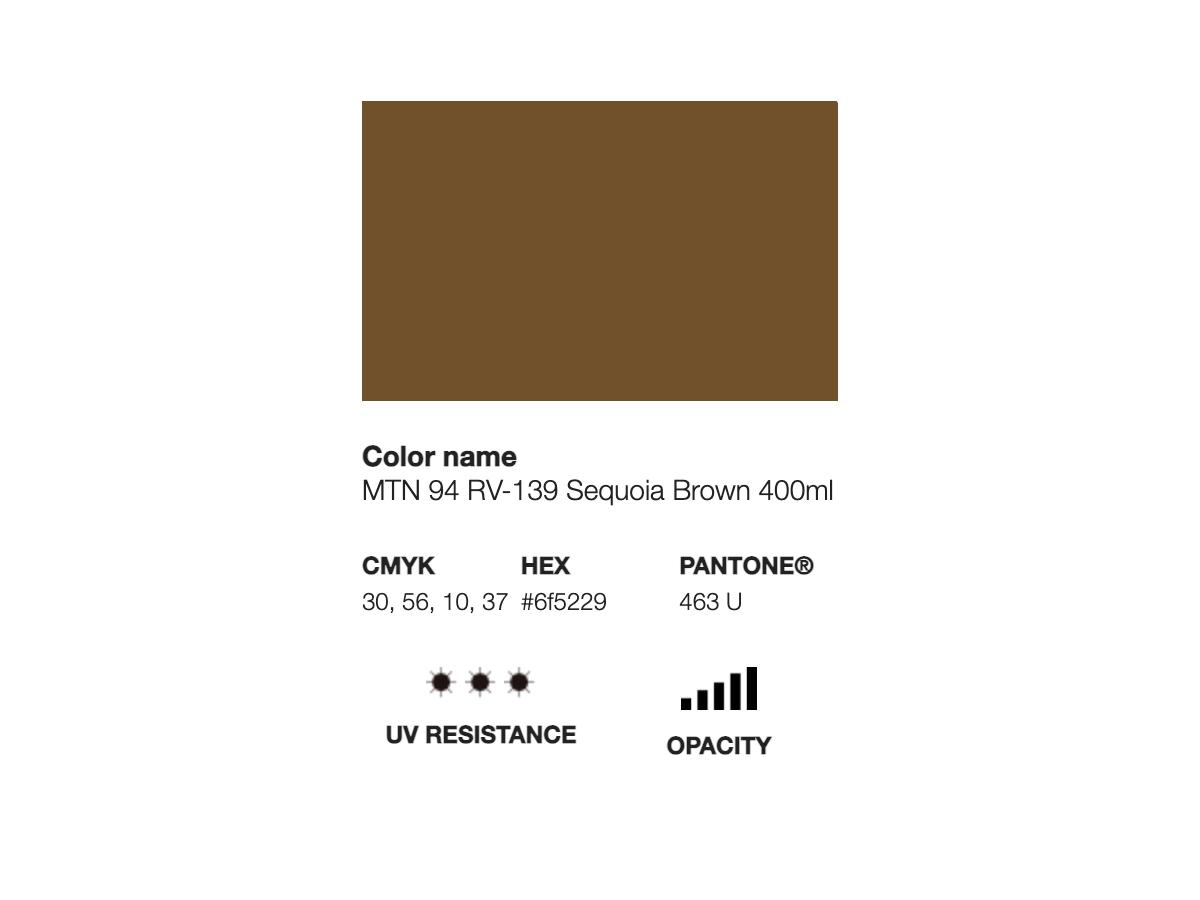 MONTANA 94 400ML RV-139 SEQUOIA BROWN 2