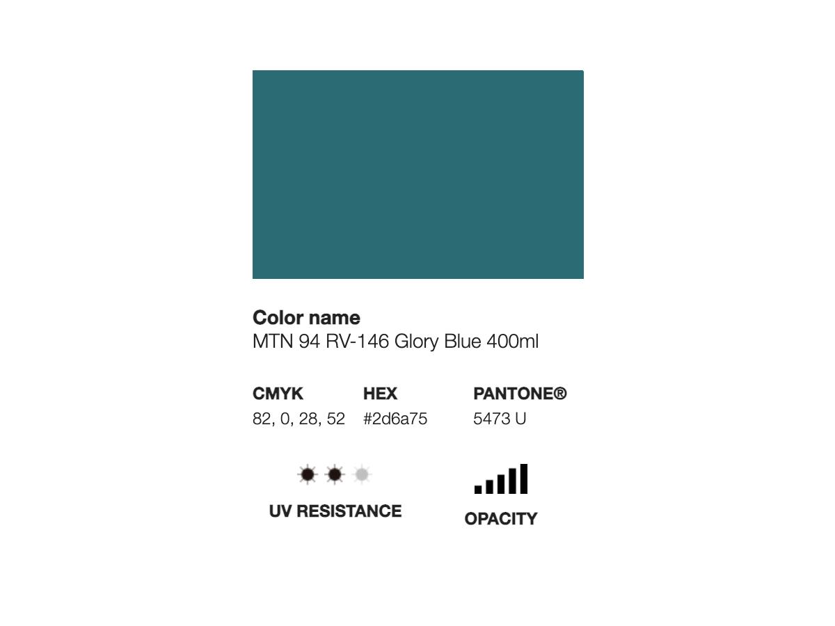 MONTANA 94 400ML RV-146 GLORY BLUE 2
