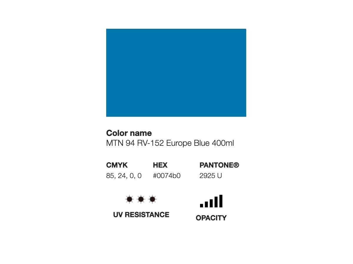 MONTANA 94 400ML RV-152 EUROPE BLUE 2